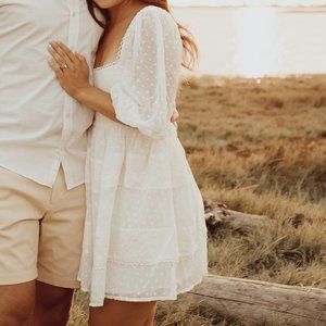 ASOS Off-White Mini Dress